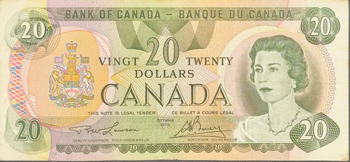Kanada banknote kan dollar - 20, kan.dollar