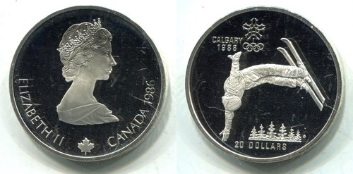Dollars kanada 1986 proof - 20,