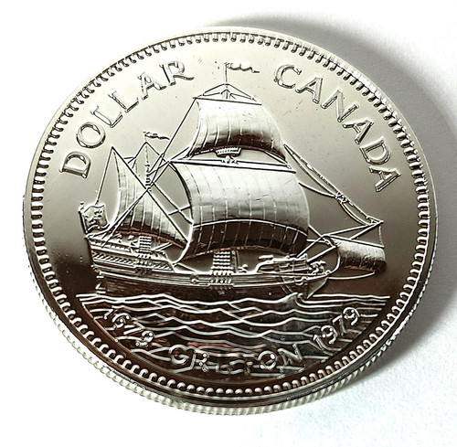 Silbermünze 1 canada - -,