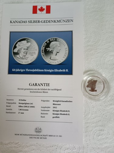 Kanada silber münze - kanada, 20