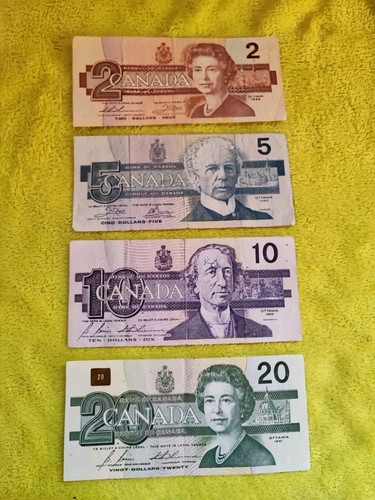 Canada kanada banknoten 2 - canada,