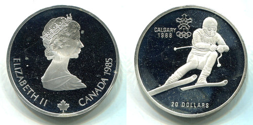 Dollars kanada 1985 proof - 1985,