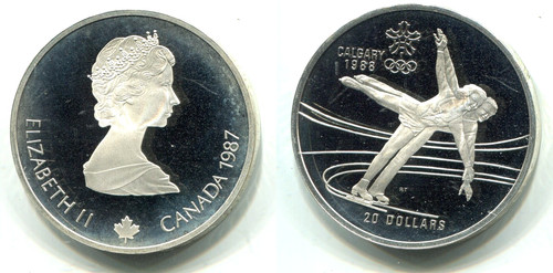 Dollars kanada 1987 proof - kanada,